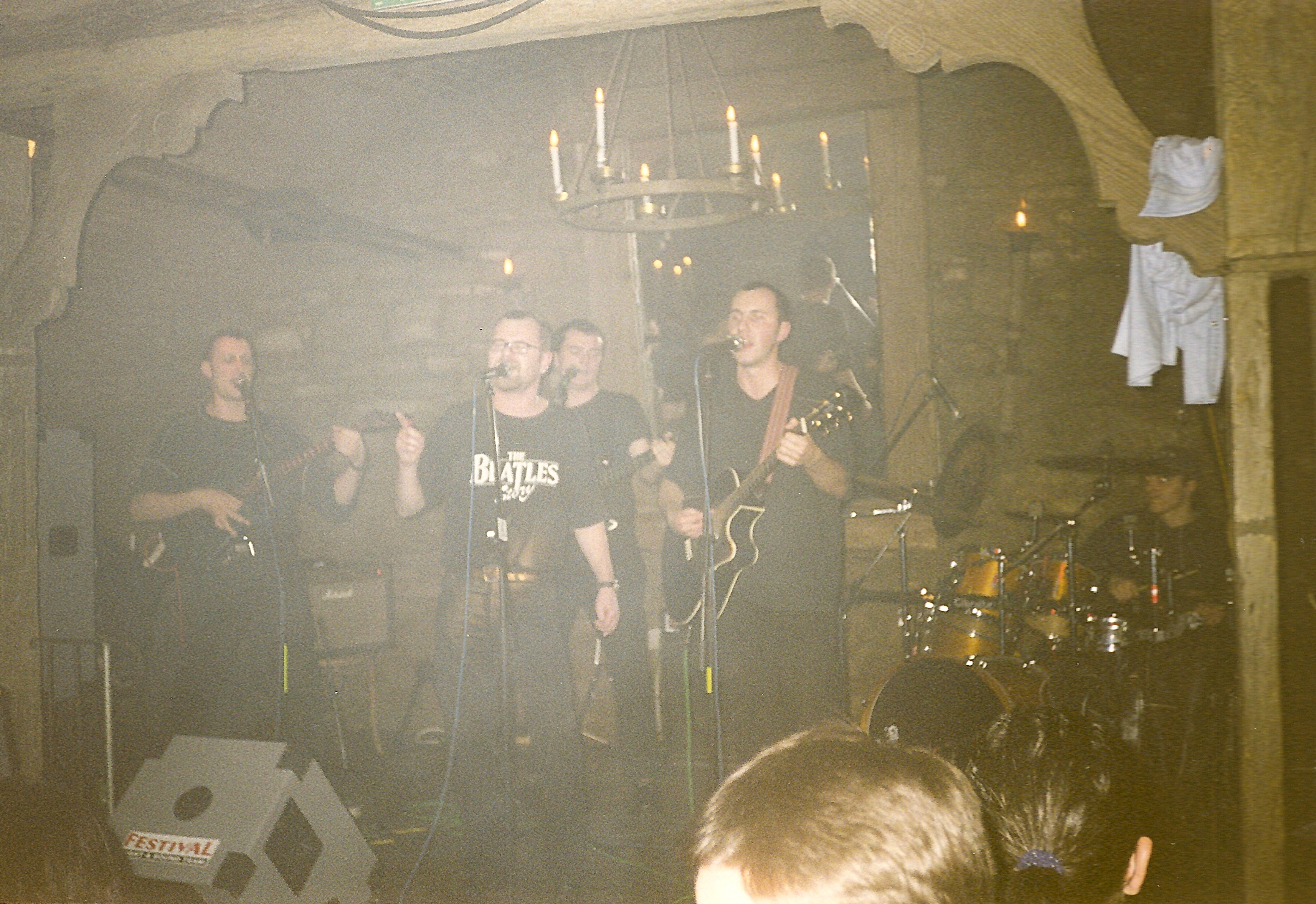 Prvi band koncert, zima 1998, KGB Maribor